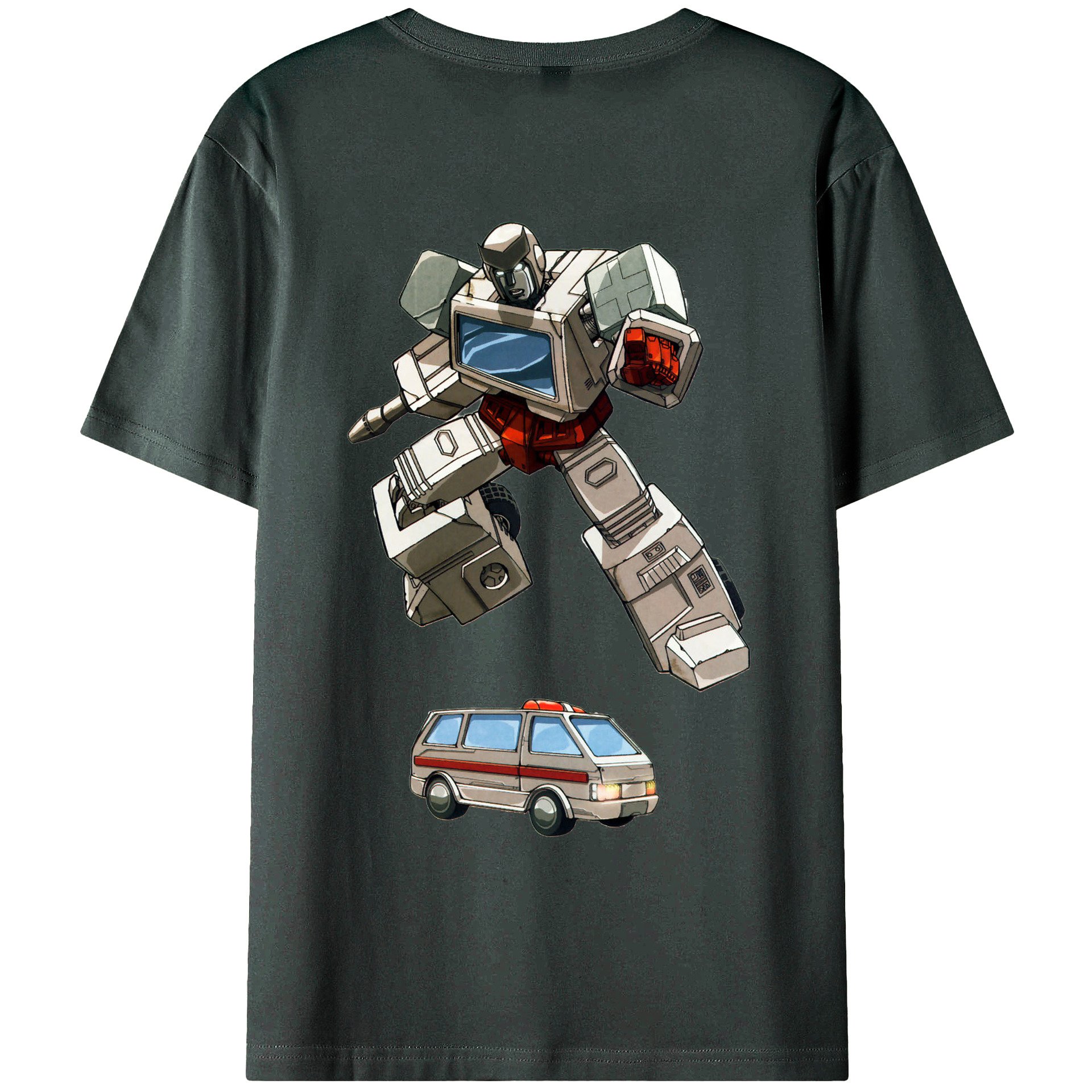 （画像用）  綿100％ メンズ半袖Tシャツ（バックプリント） 通気性